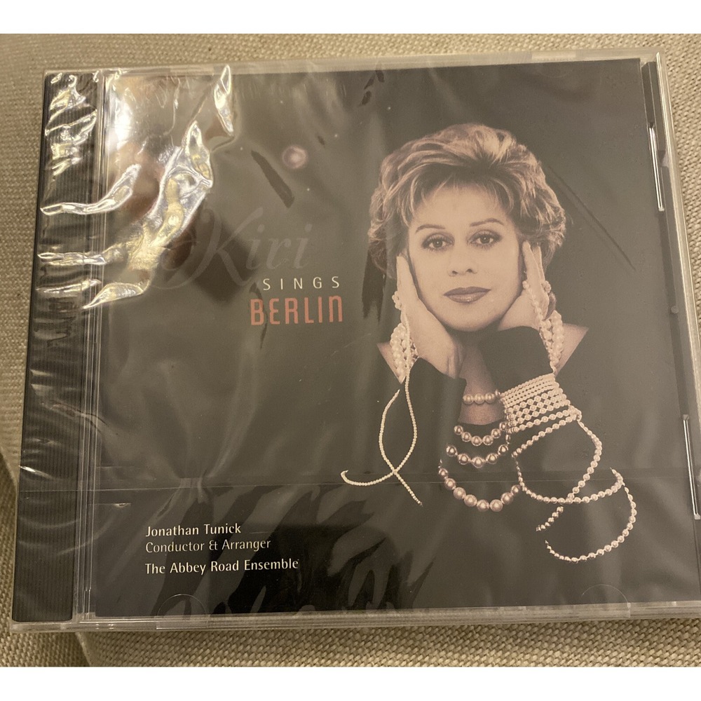 Kiri Sings Berlin Kiri Te Kanawa CD 1997 Angel Records Irving Berlin New Sealed